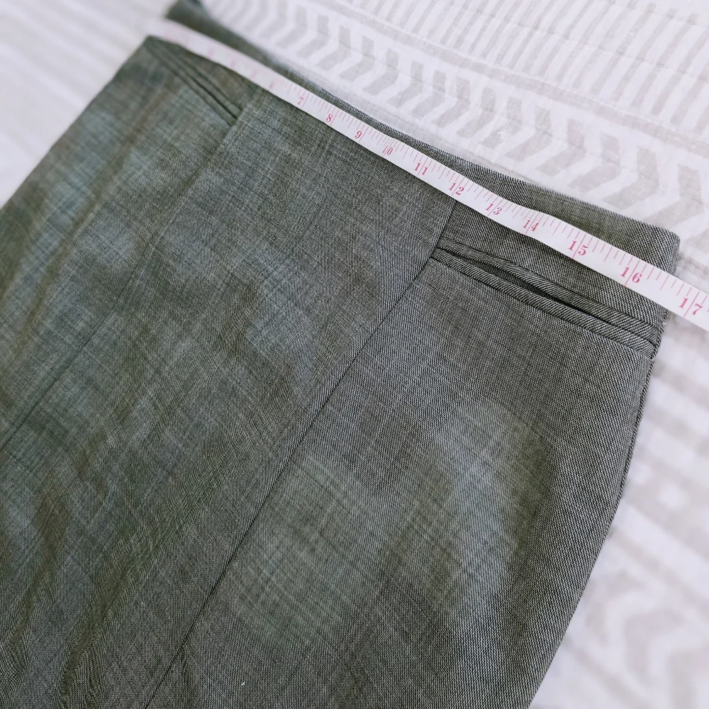 Ann Taylor Pencil Skirt Set - Black and Gray - Picture 5 of 9